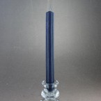 20cm Traditional Drawn Navy Blue Rustic Dinner Candles